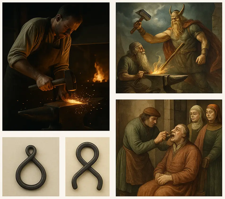 Historiskt smidesarbete